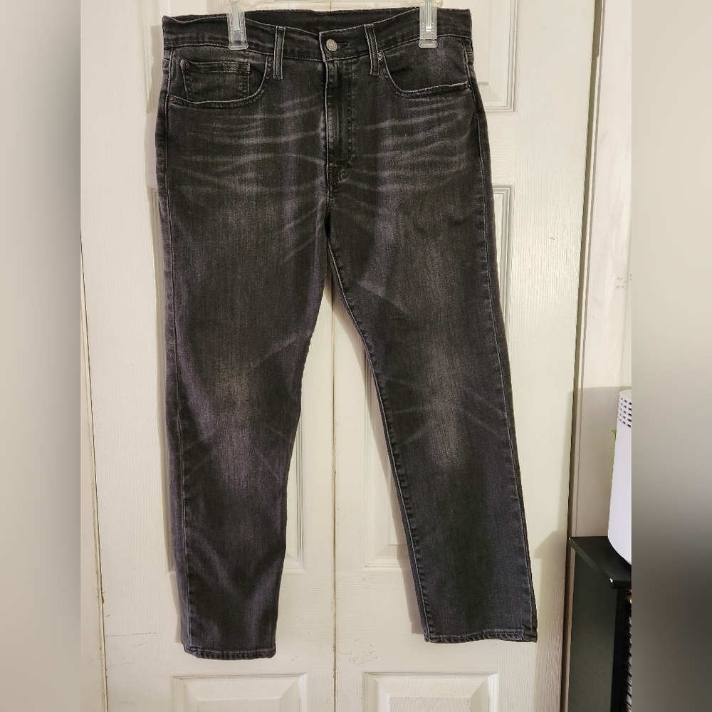 Levi's 502 Premium Denim Gray Straight W32 L30
